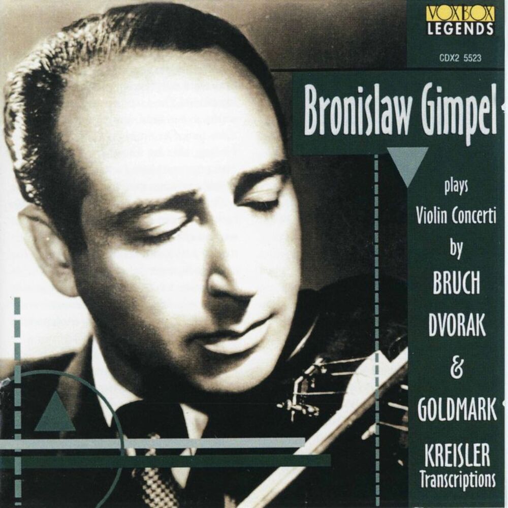 Gimpel / Bruch / Cremer / Southwest German Radio - Plays Bruch Kreisler Dvorak